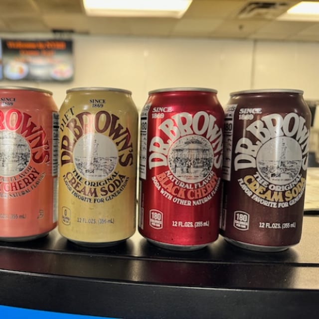 Dr Browns Cream Soda.