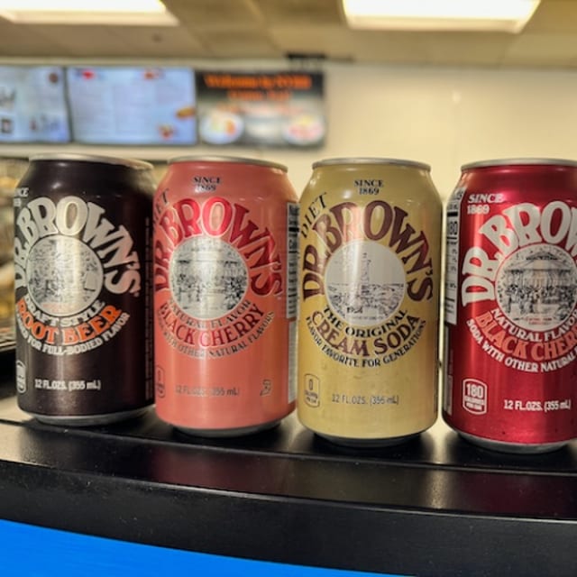 Dr Browns Root Beer.