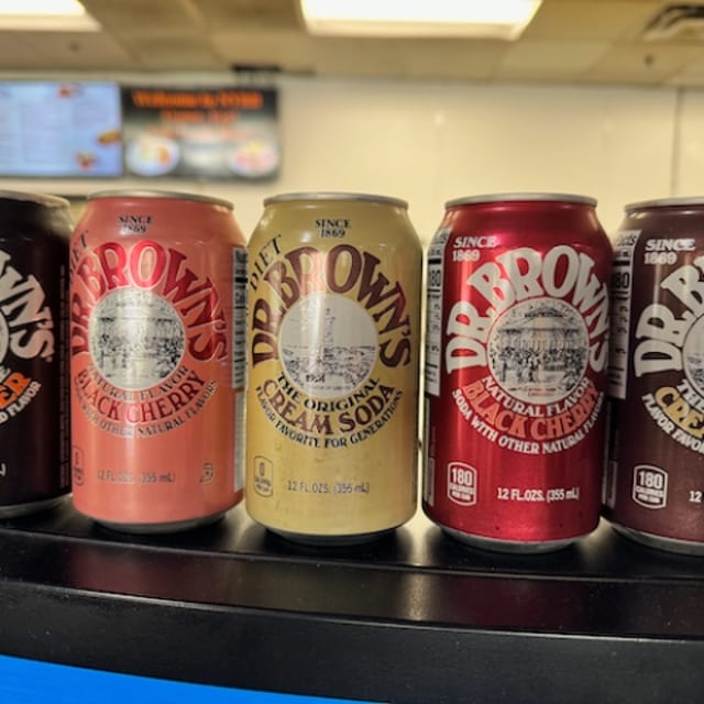 Dr Browns Diet Cream Soda.