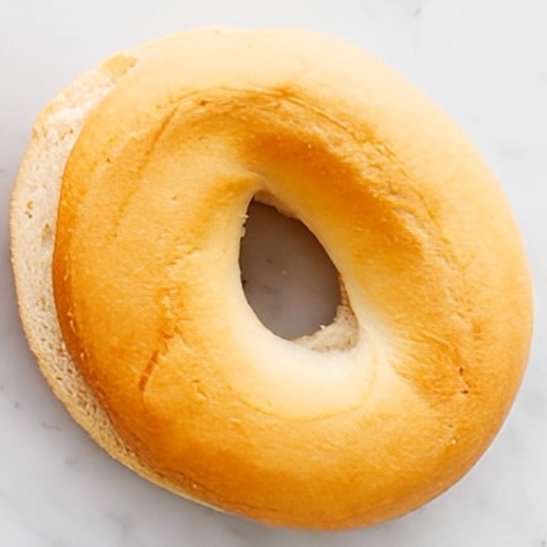 Fresh Plain Bagels and Breakfast Favorites