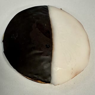 Black & White Cookie Kosher Dairy