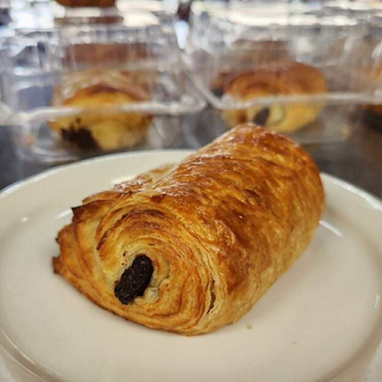 Delicious Chocolate Croissant
